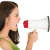 Woman with Megaphone